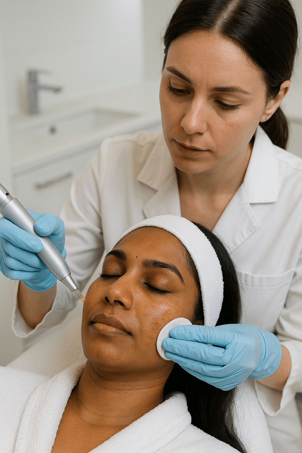 Melasma treatment in Kakinada at Tricure Clinics using chemical peel or laser